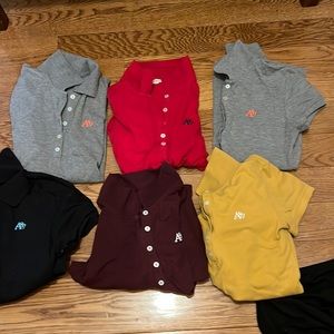 American Eagle Polos used but look brand new!